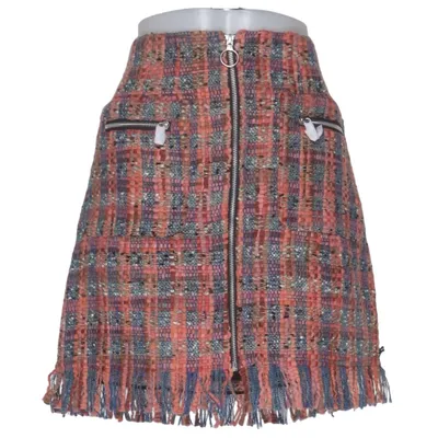 Nederdel (Rød, Blå, Flerfarvet) fra Scotch & Soda Akryl, Bomuld, Elastan, Polyester