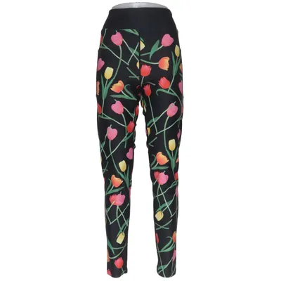 Træningsleggings (Sort, Flerfarvet) fra Maya Freya Elastan, Polyester