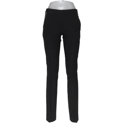 Pantalon de costume (Noir) de Daks Élasthane, Polyester, Laine