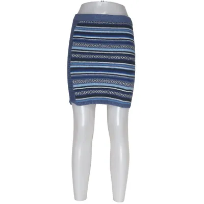 Jupe (Bleu, Multicolore) de Sherpa Laine d'alpaga, Laine de mouton, Polyamide, Viscose