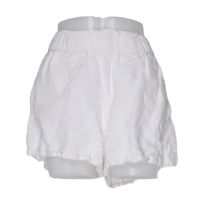 Korte broek (Wit) van H&M Premium Quality Linnen, Viscose, Katoen