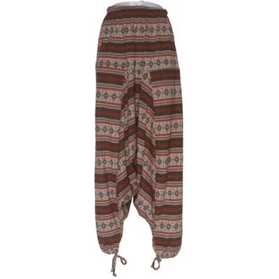 Haremsbukser (Brun, Beige, Orange) fra Norhult Elastan, Polyester