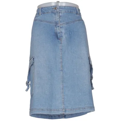 Jeanskjol (Blå) från Ze-Ze Bomull, Elastan