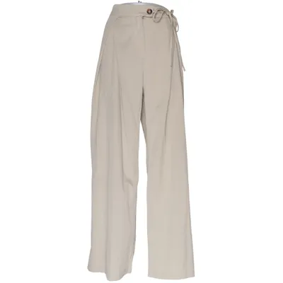 Palazzobyxor (Beige) från Salanta Polyester