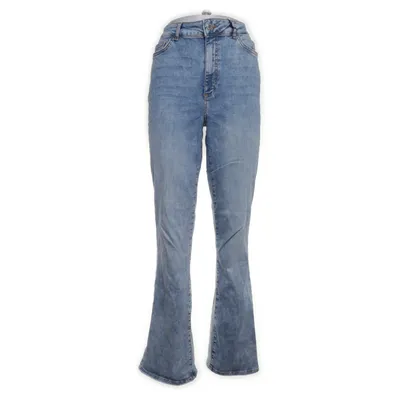Jeans (Blå) från Curve Bomull, Elastan, Polyester