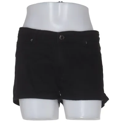 Denim shorts (Black) from Uniq Denim Cotton, Elastane
