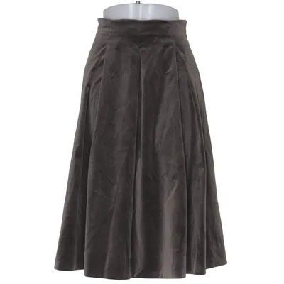 Kjol (Grå) från MaxMara Acetat, Bomull, Elastan