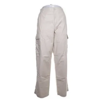 Cargo broek (Beige) van Uniqlo Katoen, Polyester