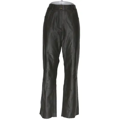 Leren broek (Groen) van Reflex Leer, Polyester
