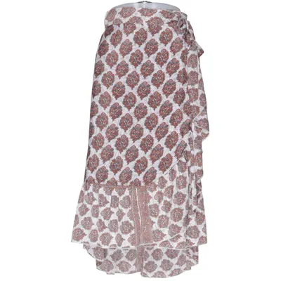 Wikkelrok (Wit, Meerkleurig) van Gold & Silver Polyester