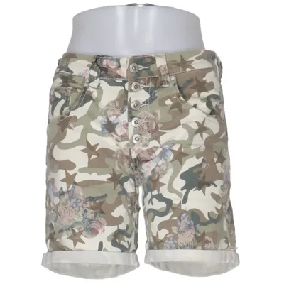 Jeansshorts (Grøn, Flerfarvet) fra Place du Jour Bomuld, Elastan