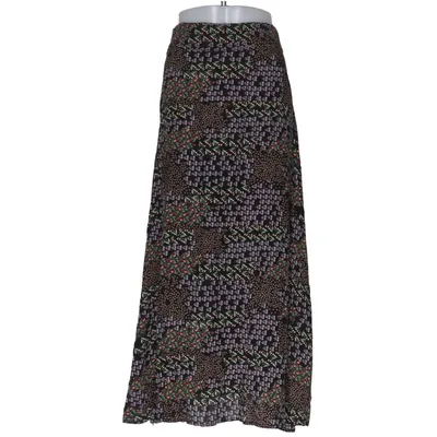 Maxi nederdel (Sort, Flerfarvet) fra Stella Morgan Viscose