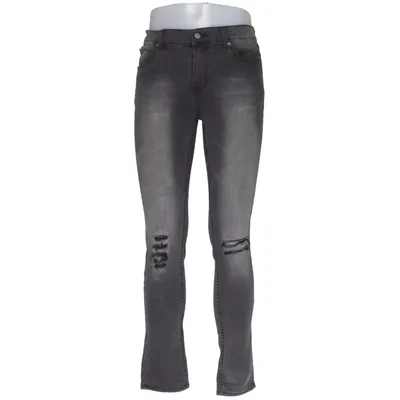 Spijkerbroek (Grijs) van Cheap Monday Katoen, Elastaan, Polyester