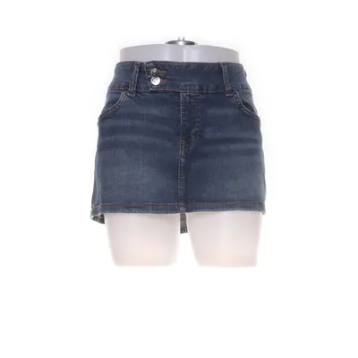 Jeanskjol (Blå) från Divided by H&M Bomull, Elastan