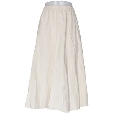 Långkjol (Beige) från BPC Bonprix Collection Bomull, Linne