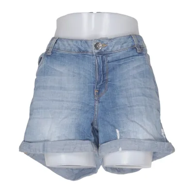 Short en jean (Bleu) de Denim by Lindex Coton, Élasthane