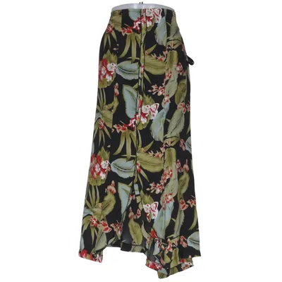 Skirt (Black, Green, Multicolored) from Selection by Ulla Popken Silk
