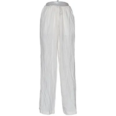Pyjamasbyxor (Vit) från ASOS Design Bomull, Linne, Polyester, Viskos