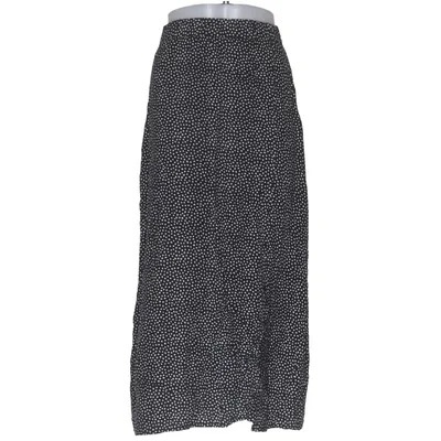 Maxi rok (Zwart, Wit) van POPO Viscose