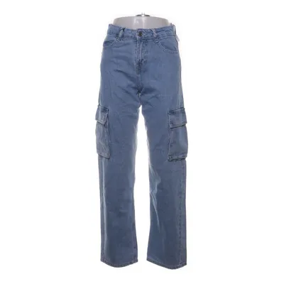 Cargo broek (Blauw) van Bershka Denim Katoen