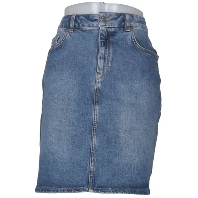 Jupe en jean (Bleu) de Selected Femme Coton, Élasthane
