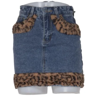 Jeanskjol (Blå, Brun, Flerfärgad) från Jeans
