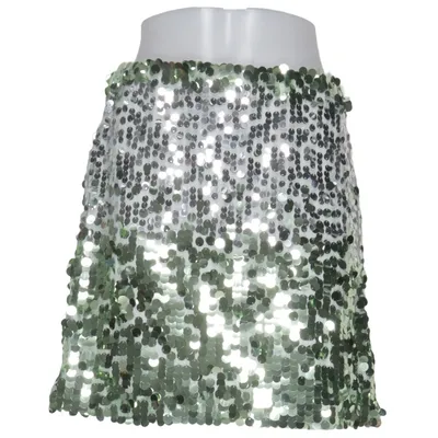 Jupe (Argent, Blanc, Vert) de Tess V Polyester
