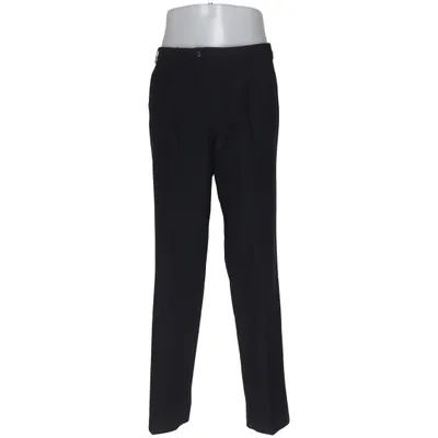 Kostuumbroek (Zwart) van Melka Elastaan, Polyester, Wol