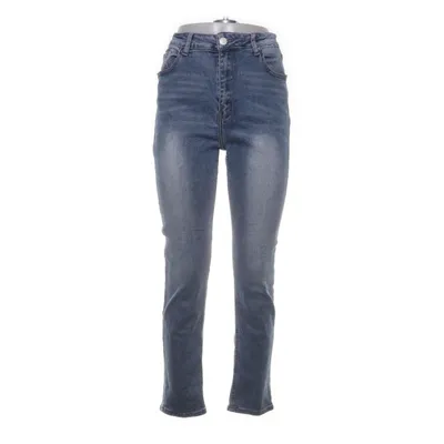 Spijkerbroek (Blauw) van Hailys Katoen, Elastaan, Polyester