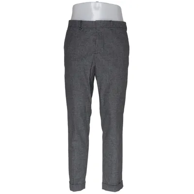 Kostuumbroek (Grijs) van H&M Man Elastaan, Polyester, Viscose