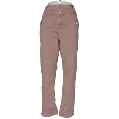 Pantalon (Beige) de Dolly Coton, Élasthane, Polyester