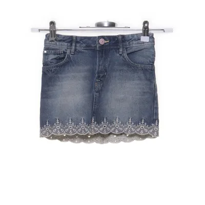 Jeanskjol (Blå, Vit) från &Denim by H&M Bomull, Polyester