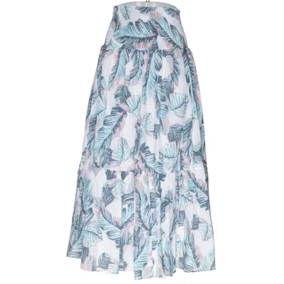Maxi rok (Wit, Blauw, Roze) van Juvia Katoen