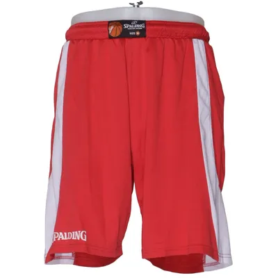 Basketbal shorts (Rood, Wit) van Spalding Polyester