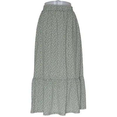 Långkjol (Grön) från Seaside Elastan, Polyester