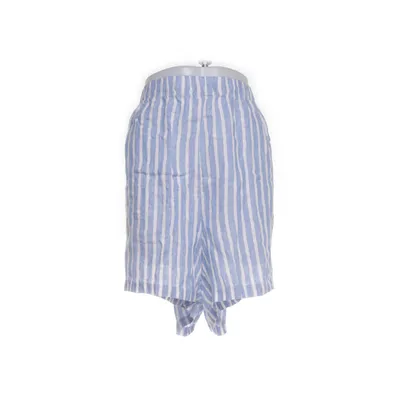 Korte broek (Blauw, Wit) van H&M Linnen, Katoen