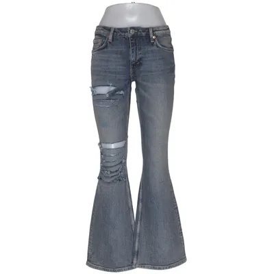 Jeans (Flame Low Flared Jeans) from Weekday Cotton, Elastane
