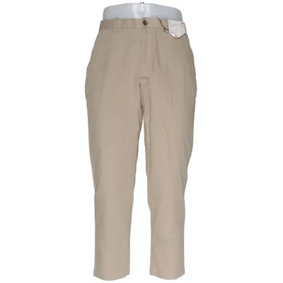 Chinos (Beige) from Uniqlo Cotton, Elastane, Polyamide, Polyester