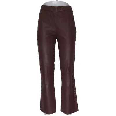 Leren broek (Bruin) van Notes du Nord Leer