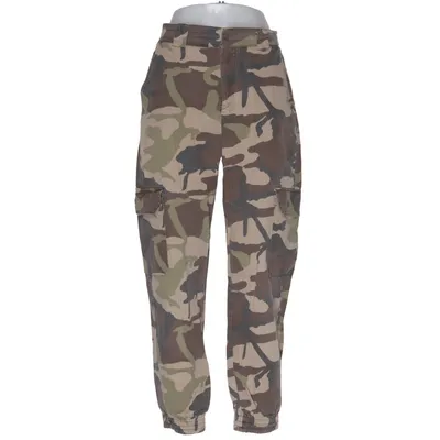 Cargo broek (Groen, Bruin, Beige) van Pull & Bear Katoen, Elastaan