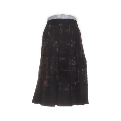 Skirt (Black, Multicolored) from Jigsaw Polyester, Silk
