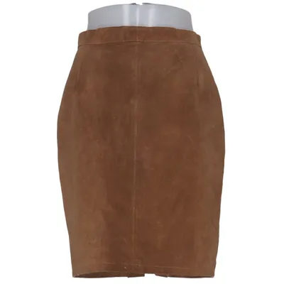Leather skirt (Brown) from Outfit Leather, Viscose
