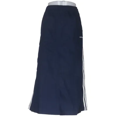 Jupe longue (Bleu, Blanc) de Adidas Coton, Élasthane