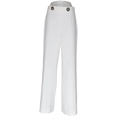 Palazzo pants (White) from Zara Woman