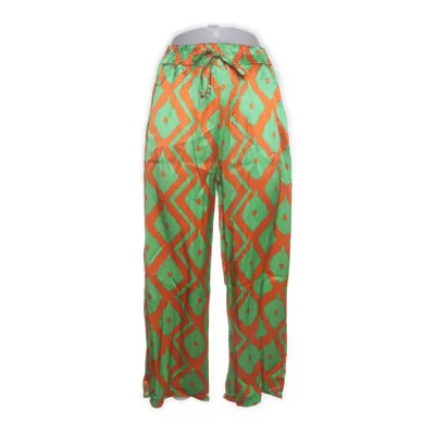 Pantalon patte d'éléphant (Orange, Vert) de Sarah Viscose