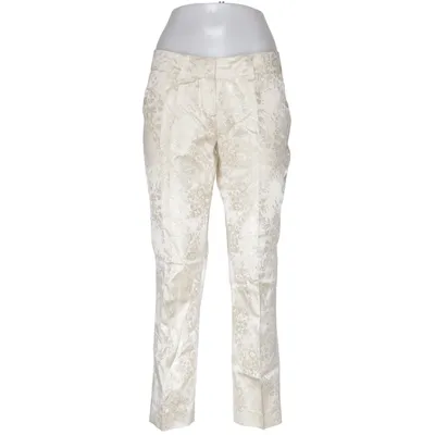 Byxor (Beige, Guldfärgad) från Valerie Aflalo Silke