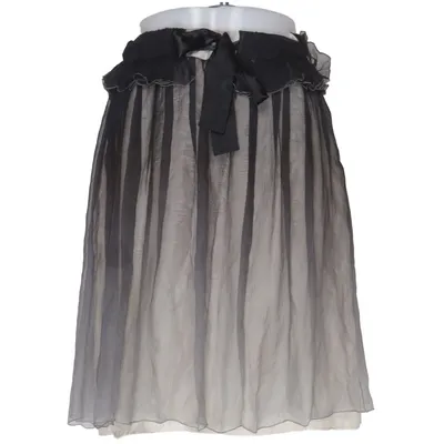 Skirt (Gray, Beige, Black) from Viktor & Rolf Silk