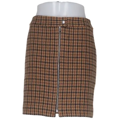 Skirt (Brown, Black) from Caroll Acetate, Acrylic, Polyamide, Polyester, Viscose, Wool