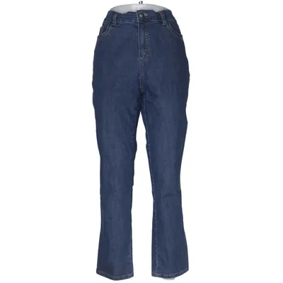 Jeans (Blå) från Dora Elastan, Ekologisk bomull, Polyester