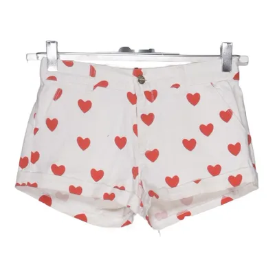 Shorts (White, Red) from Mini Rodini Cotton, Elastane
